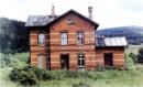 Były dworzec kolejowy w Okrzeszynie